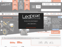 Tablet Screenshot of ledperf.com